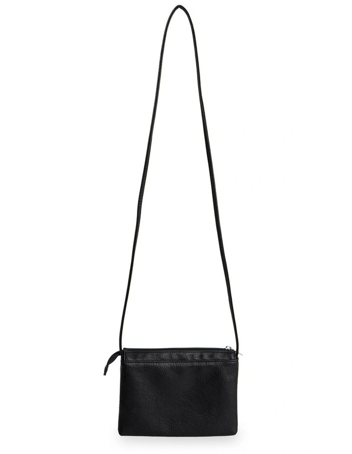 Tropical Rhapsody Festival Sling Bag in Black image 2