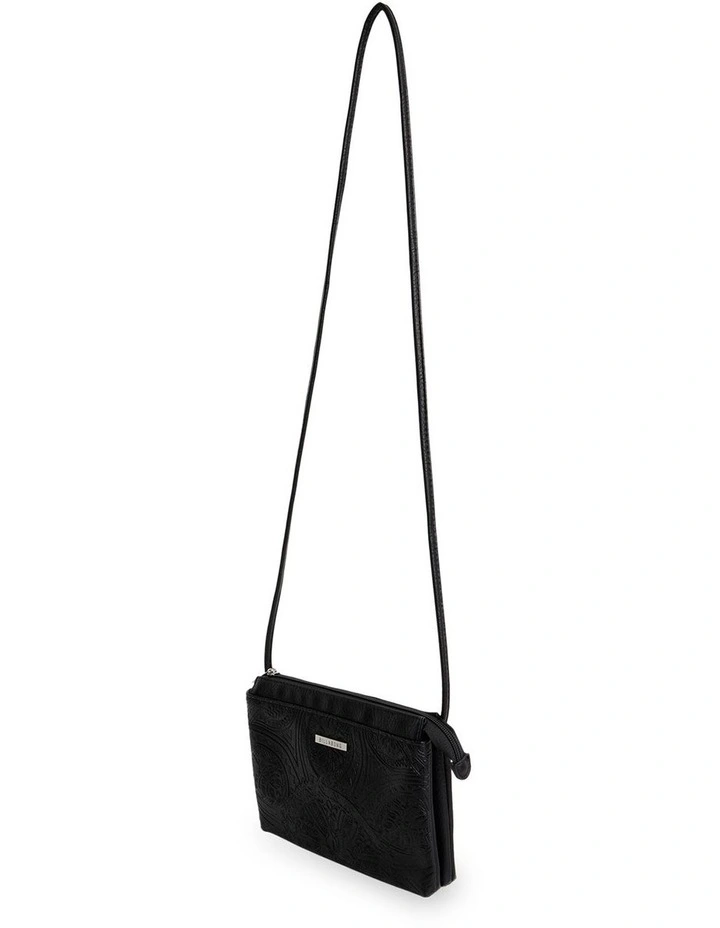 Tropical Rhapsody Festival Sling Bag in Black image 3