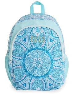 Tropical Rhapsody Mahi Backpack In Saltwater Slide
