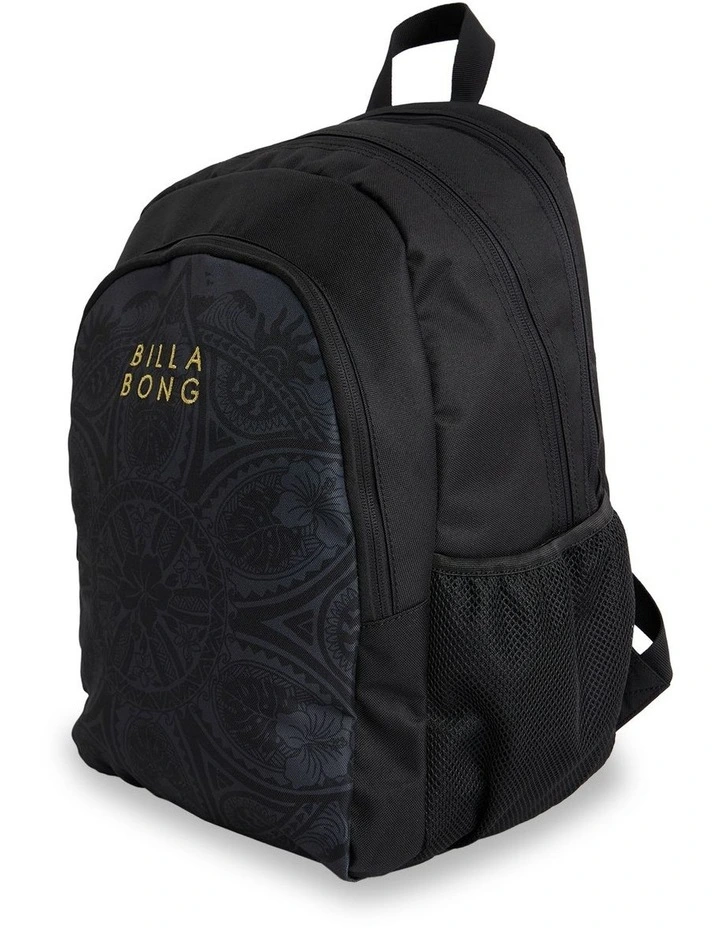 Tropical Rhapsody Mahi Backpack in Black image 3