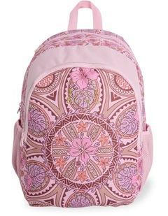 Tropical Rhapsody Mahi Backpack In Candy Pink