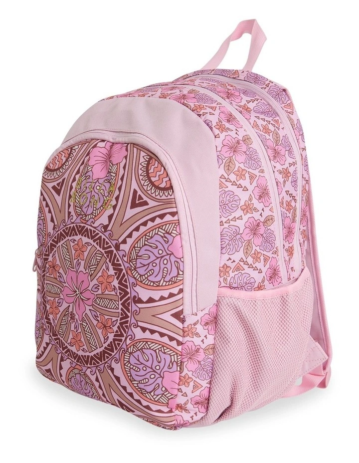 Tropical Rhapsody Mahi Backpack In Candy Pink image 3