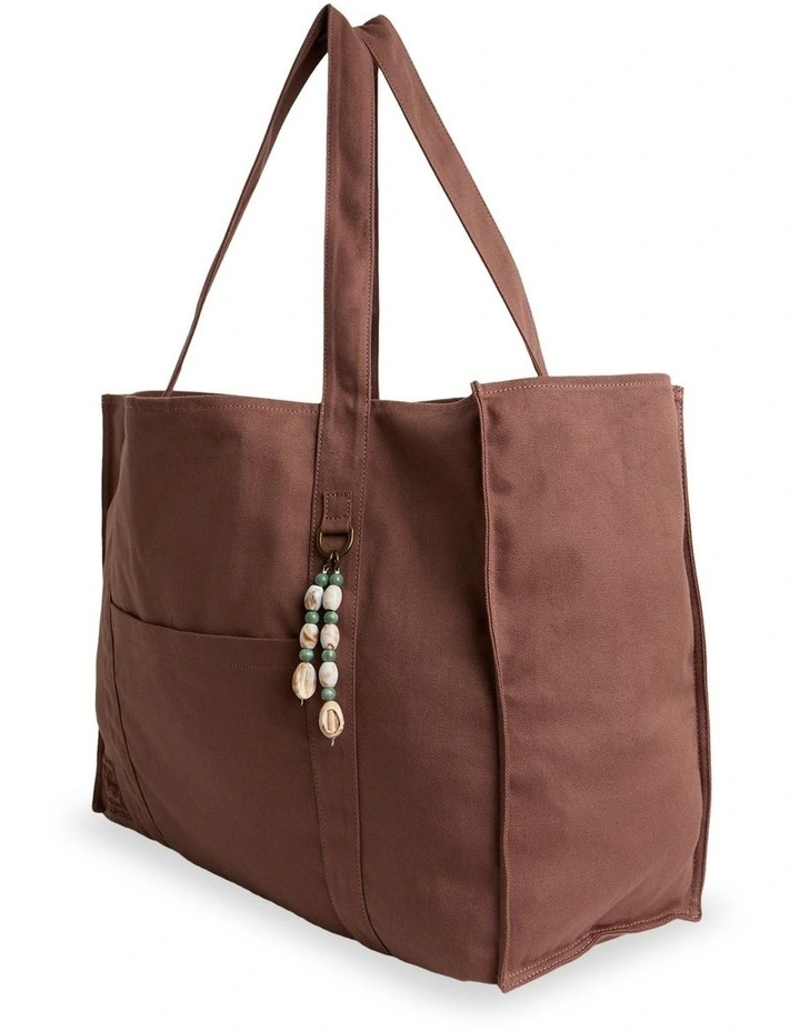 Getaway Tote Bag In Espresso image 3