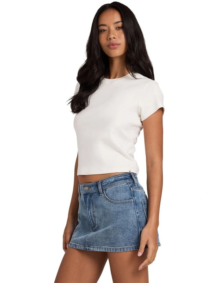Dreamer Denim Skirt In Surfside image 3