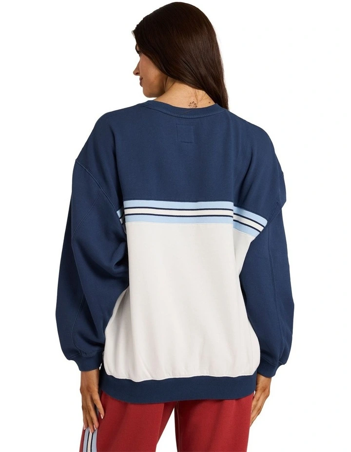 Culture Crew Neck Jumper In Pacific Shore image 2