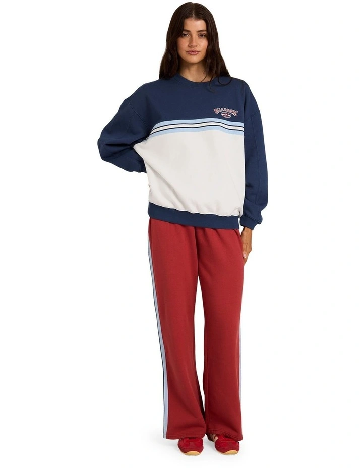Culture Crew Neck Jumper In Pacific Shore image 5