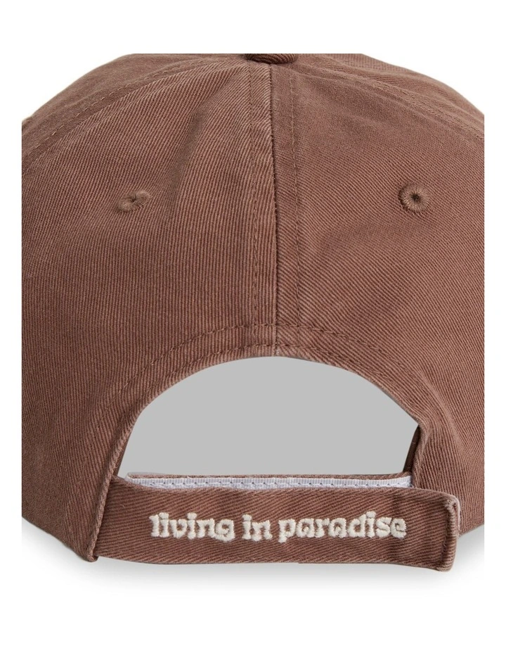 Paradise Dad Cap In Brownstone image 4