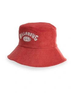 Living 73 Bucket Hat In Red Crush