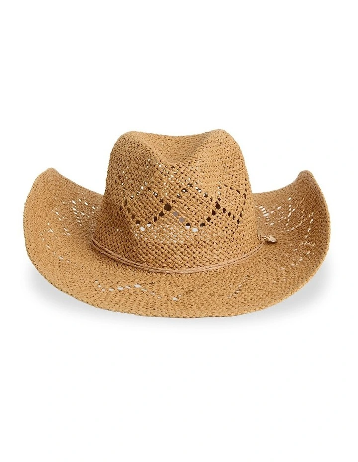 Desert Siren Straw Hat In Natural image 4