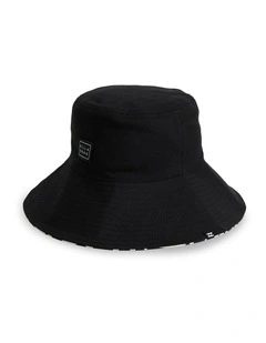 Saltborn Hat Bucket Hat In Black Pebble