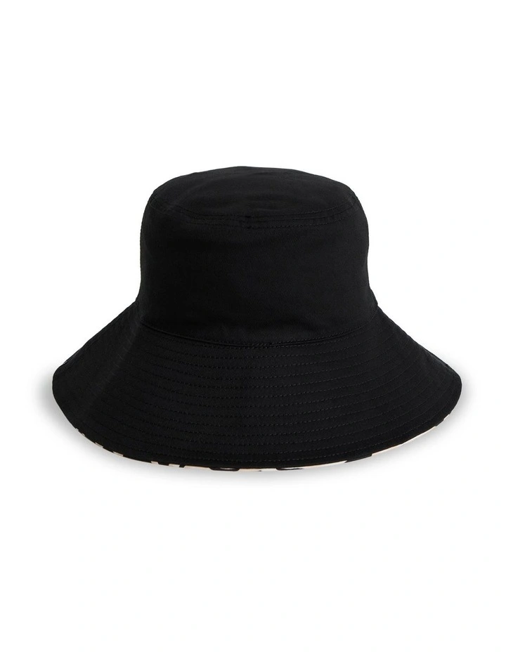 Saltborn Hat Bucket Hat In Black Pebble image 2