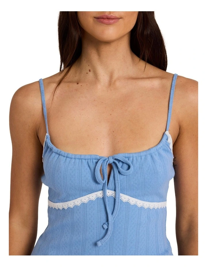 Blue Horizon Tank Top In Blue Horizon image 4