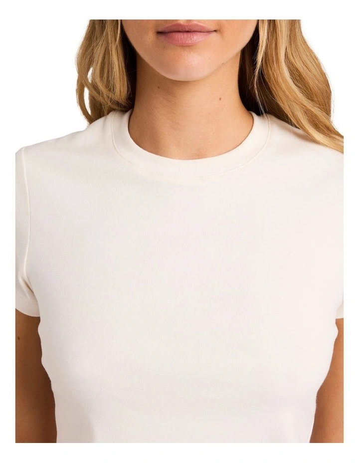Repeat T-Shirt In Salt Crystal image 4
