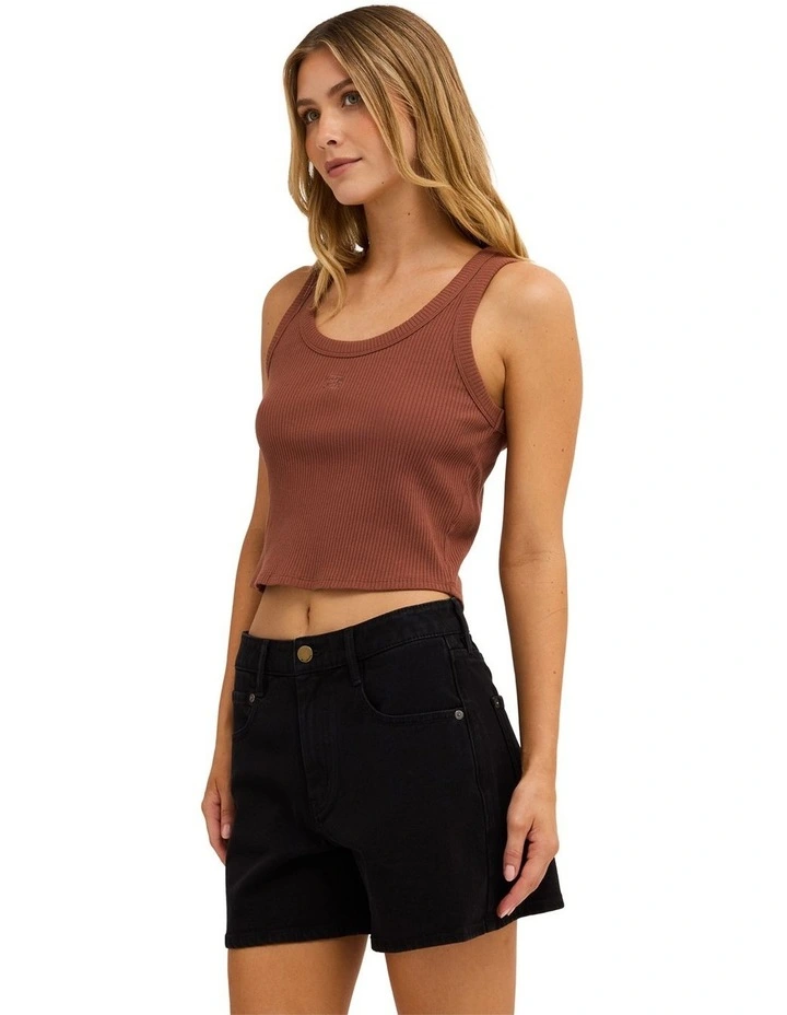 Rerun Tank Top In Brownstone image 3