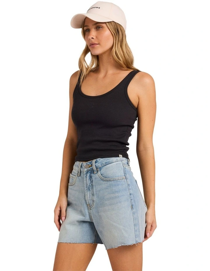 Everyday Tank Top In Black Sands image 3