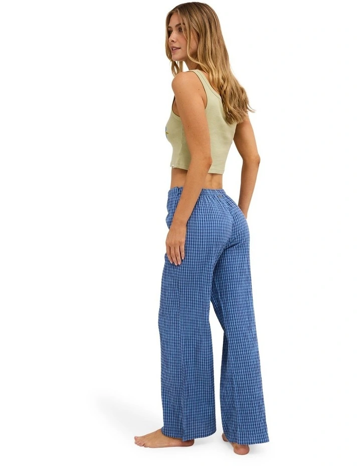 Twilight Dreamer Elastic Waist Pants In True Navy image 2