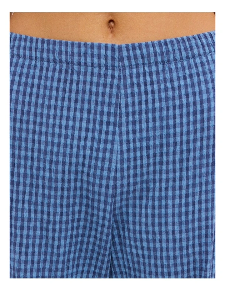 Twilight Dreamer Elastic Waist Pants In True Navy image 4