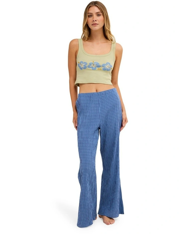 Twilight Dreamer Elastic Waist Pants In True Navy image 5