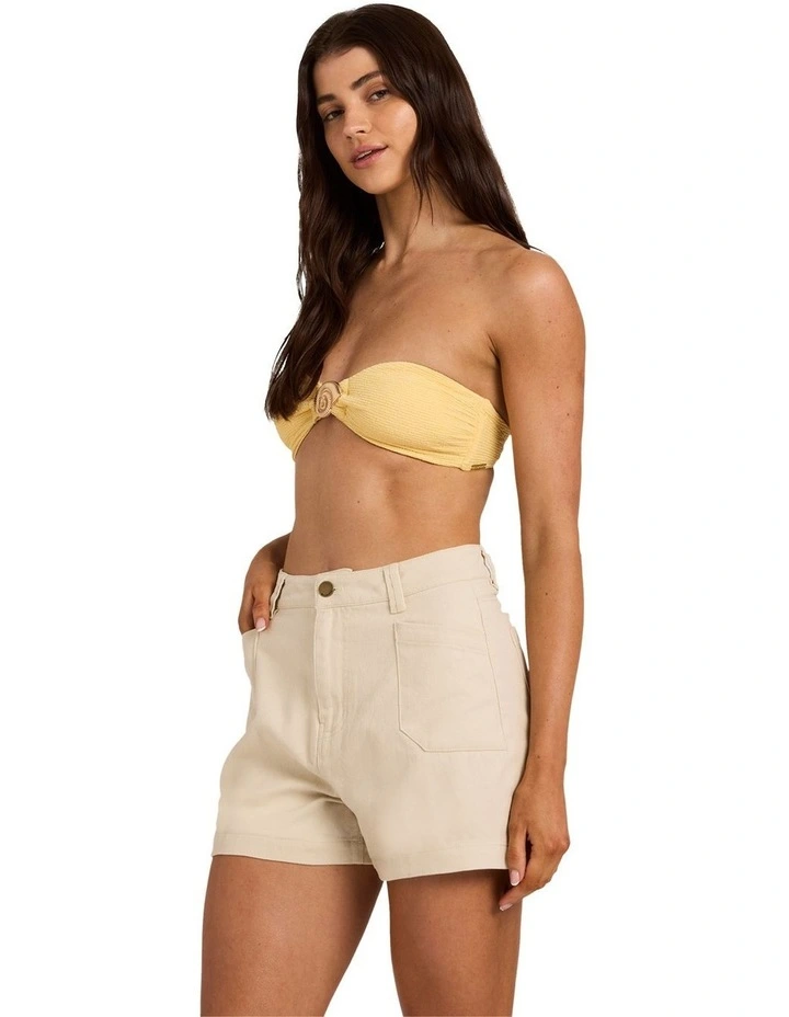 Hibiscus Wave Walkshorts in Whitecap image 3