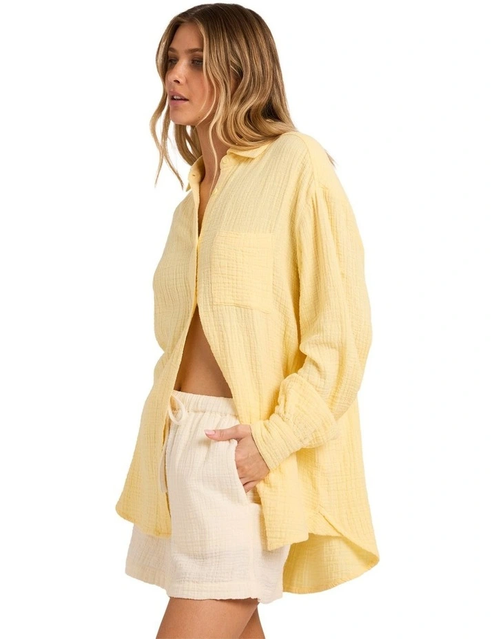 Wanderer Long Sleeve Shirt Sunlight image 3