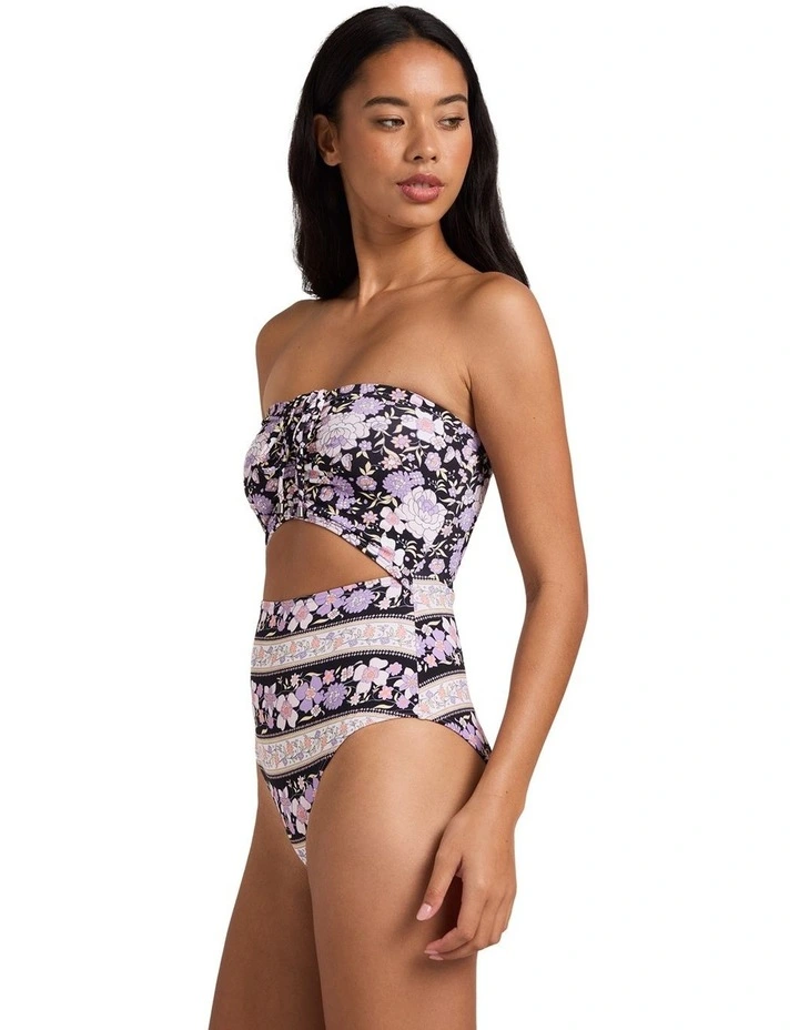 Forevermore Summer One Piece Swimsuit in Black Pebble image 3