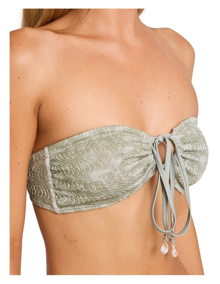 Secret Tides Drew Top Bikini Top Seagrass image 4