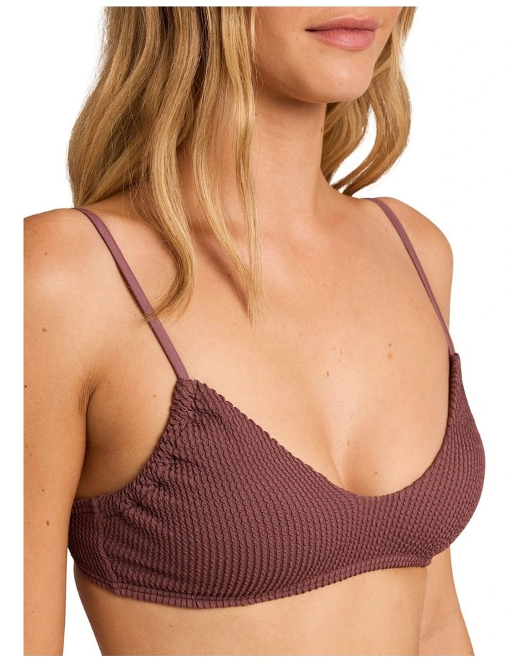Summer Hi Domi Bralette Bikini Top Espresso image 4