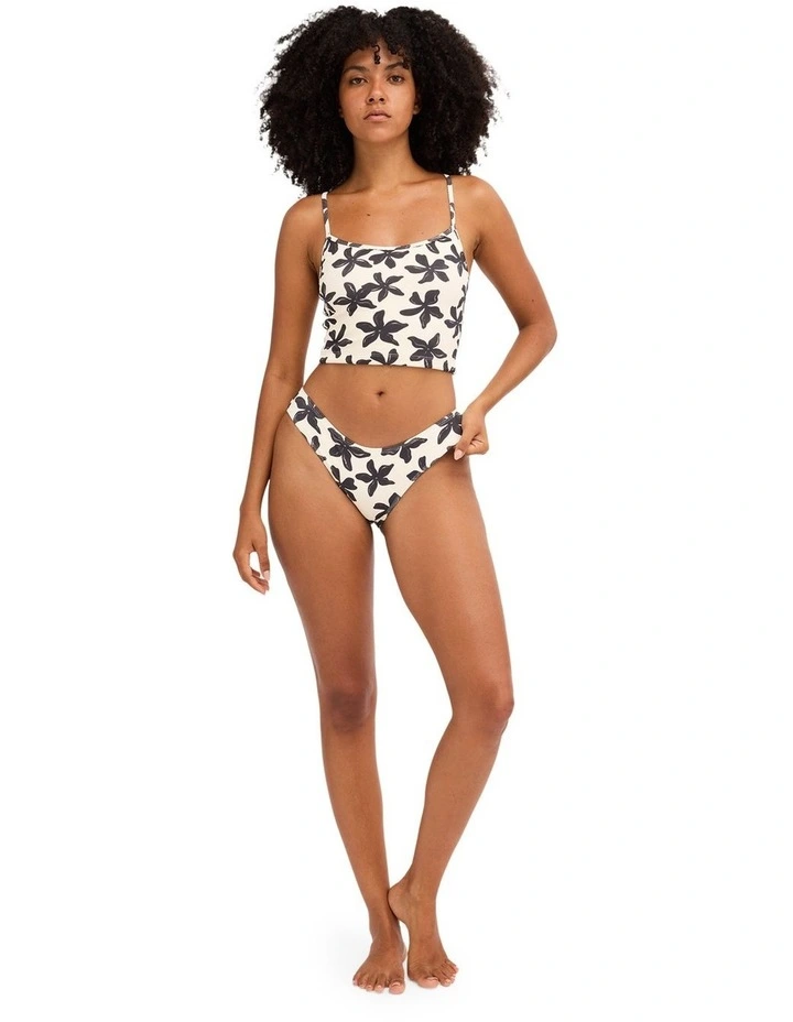 Dusk To Dawn Surf Tank Bikini Top in Salt Crystal image 5