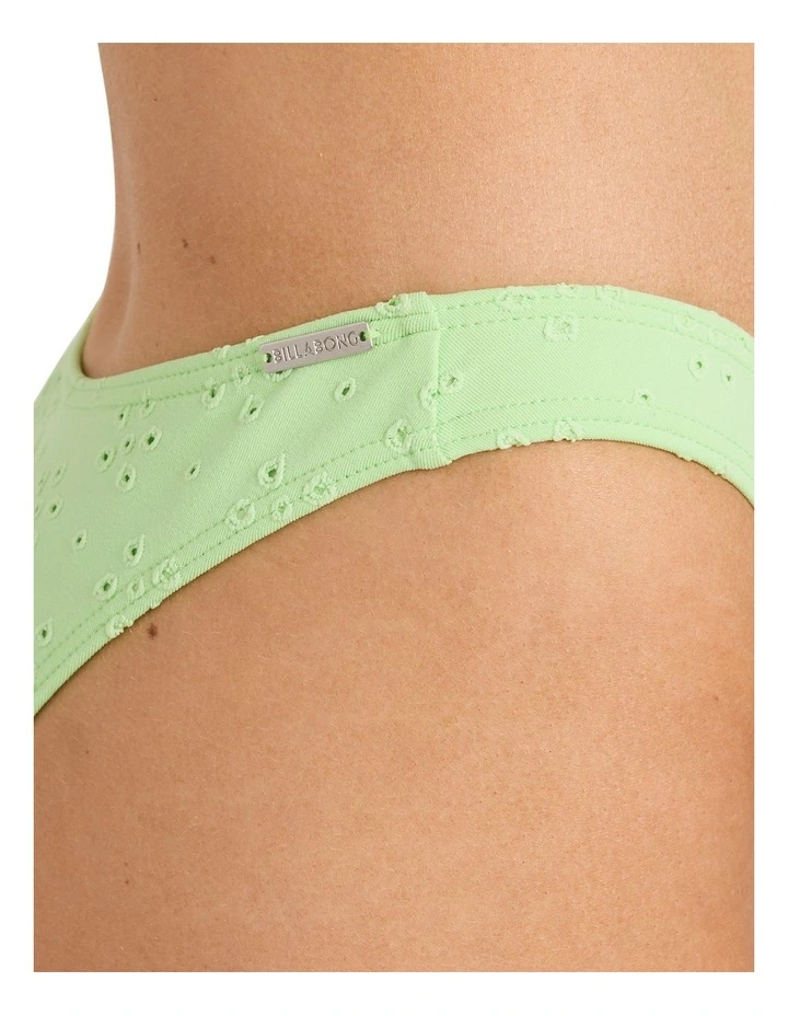 Simply Sweet Hike Bikini Bottom in Green Glow image 4