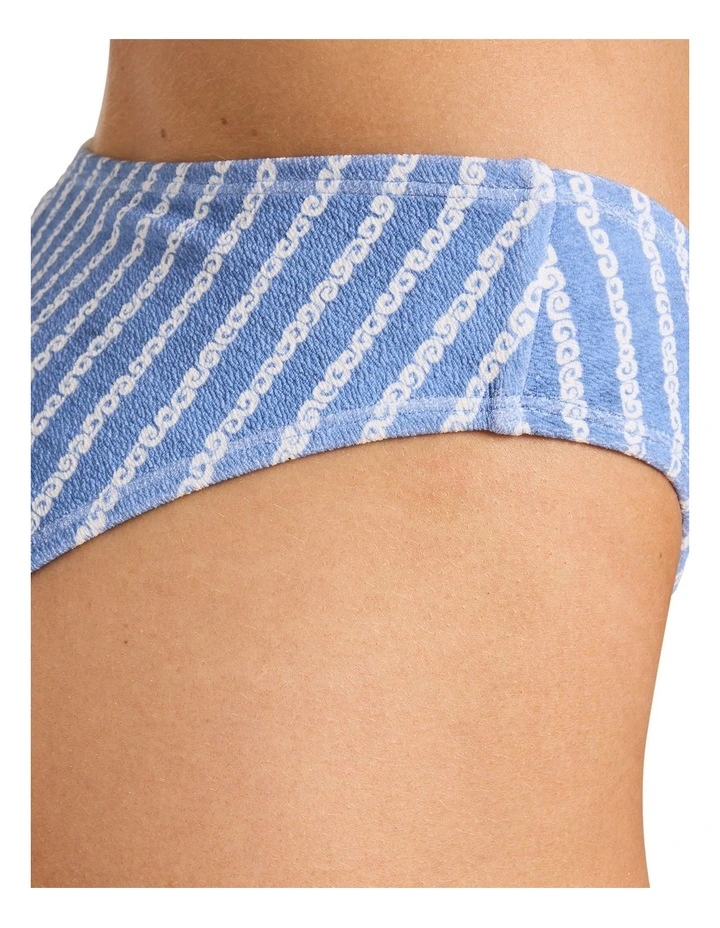 Misty Stripe Bondi Bikini Bottom in Blue Horizon image 4