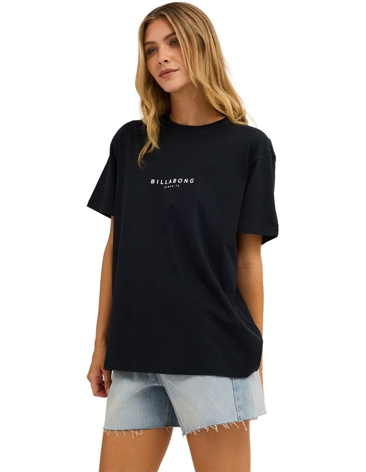Pacific T-Shirt Off in Black image 3