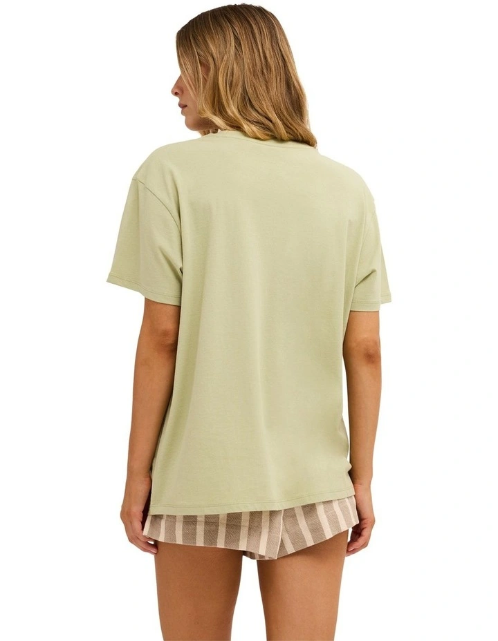 Pacific T-Shirt Smoke in Green image 2