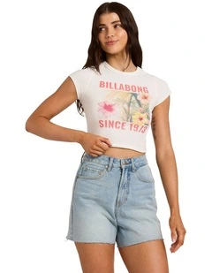 Take A Moment T-Shirt in Salt Crystal