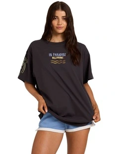 Paradise 73 T-Shirt in Black Sands