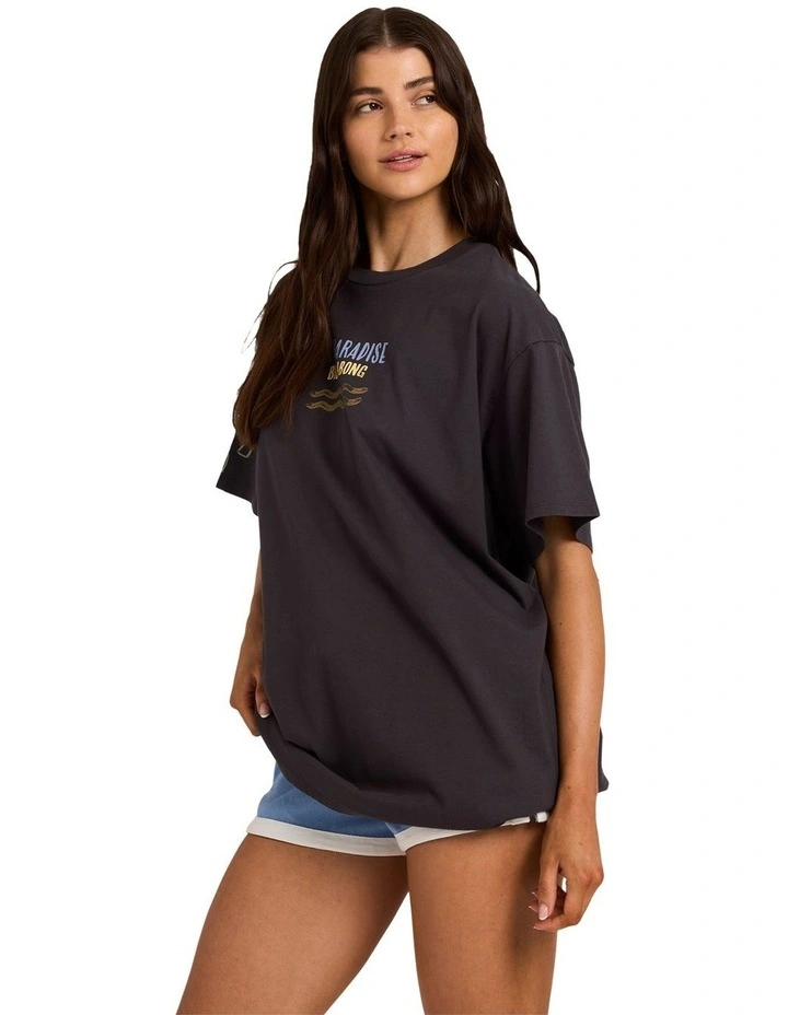 Paradise 73 T-Shirt in Black Sands image 3