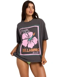 Paradise Fiesta T-Shirt Off in Black