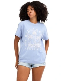 Destination T-Shirt in Blue Bell