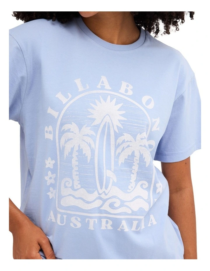 Destination T-Shirt in Blue Bell image 4