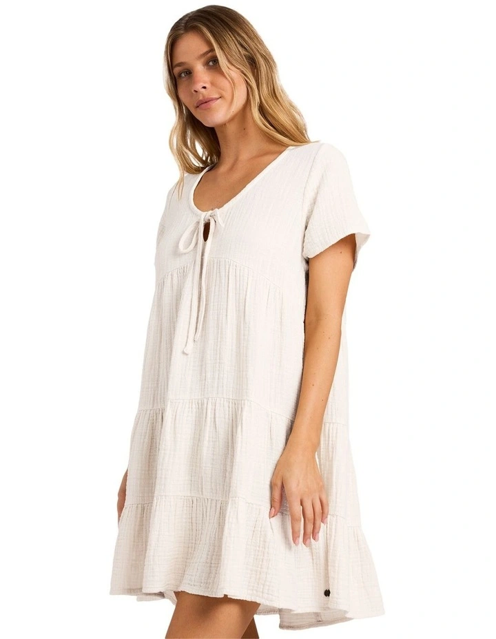 Sutton Mini Dress in Salt Crystal image 3