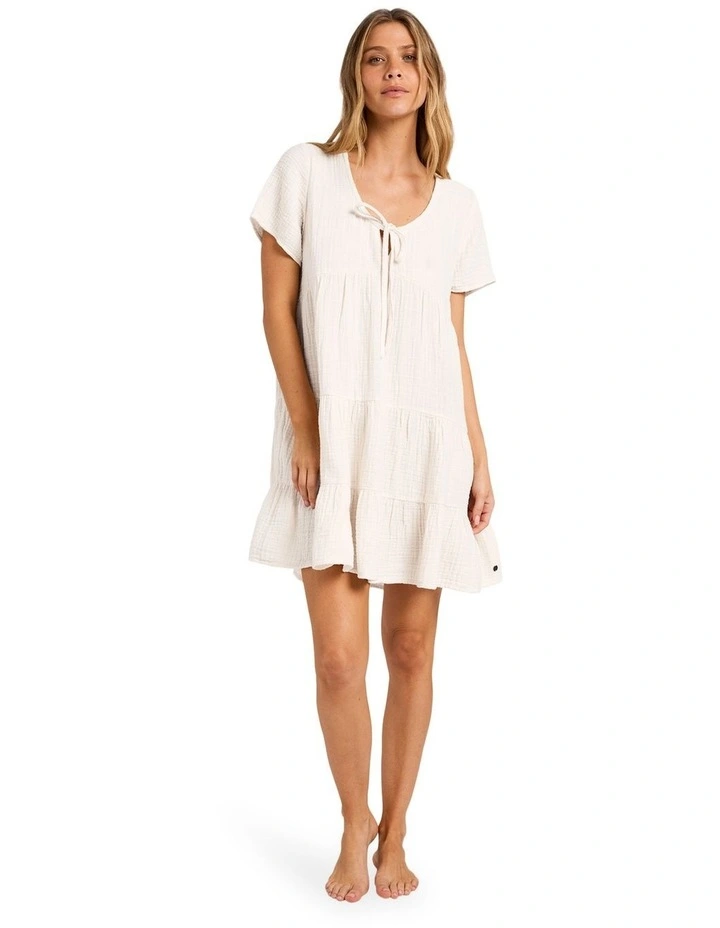 Sutton Mini Dress in Salt Crystal image 5