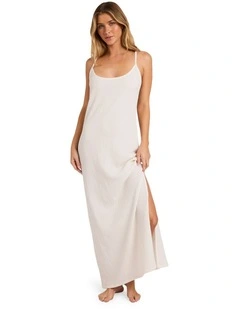 Beach Bliss Maxi Dress in Salt Crystal