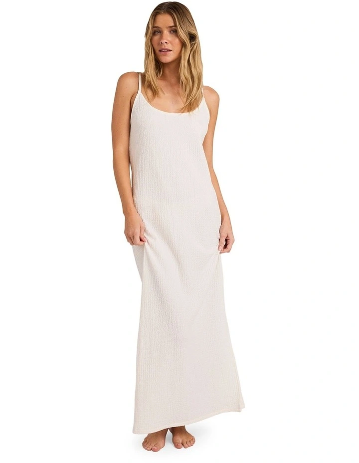 Beach Bliss Maxi Dress in Salt Crystal image 5