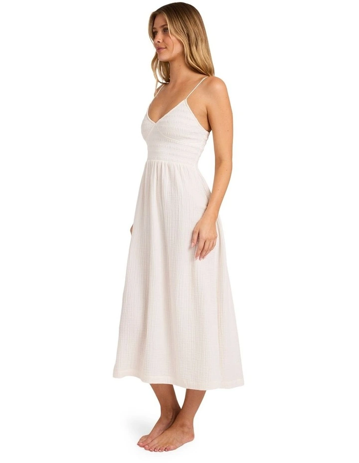 Such A Trip Midi Dress in Salt Crystal image 3