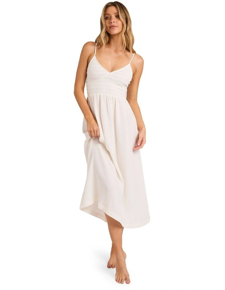 Such A Trip Midi Dress in Salt Crystal image 5