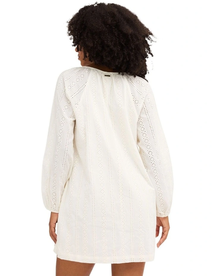 Sweet Solace Mini Dress in Salt Crystal image 2