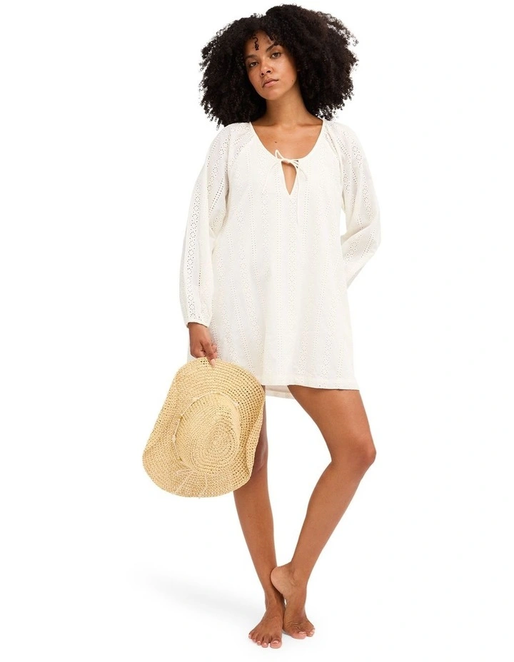 Sweet Solace Mini Dress in Salt Crystal image 5