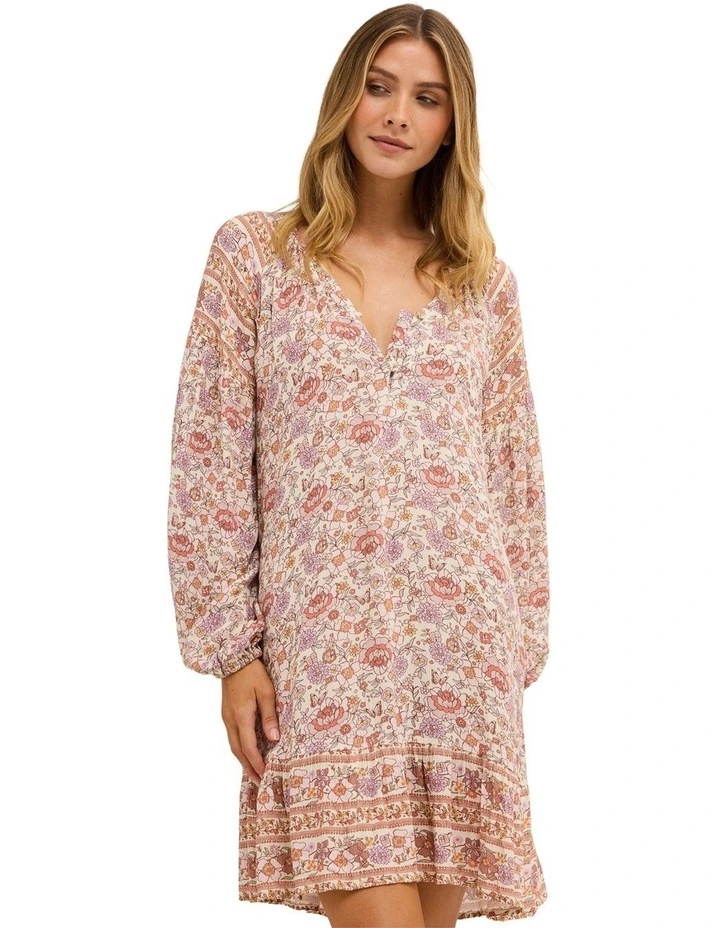 Forevermore Dreamer Mini Dress in Multi image 1