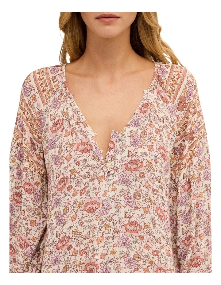 Forevermore Dreamer Mini Dress in Multi image 4