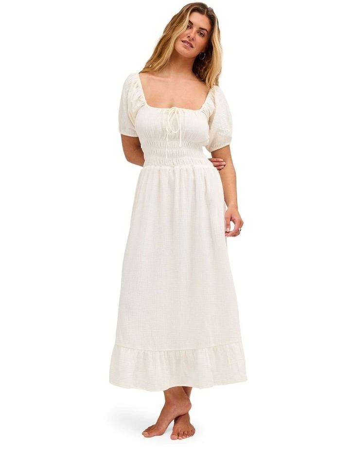 Daydreamer Maxi Dress Salt Crystal image 5