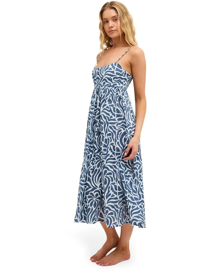 Oasis Maxi Dress Dusk in Blue image 3
